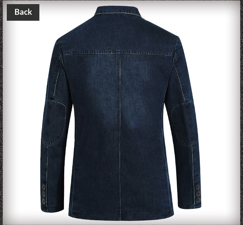 Casual Loose Large Size Youth Denim Suit Jacket