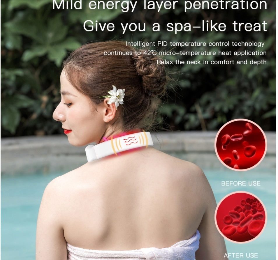 Intelligent cervical massage instrument