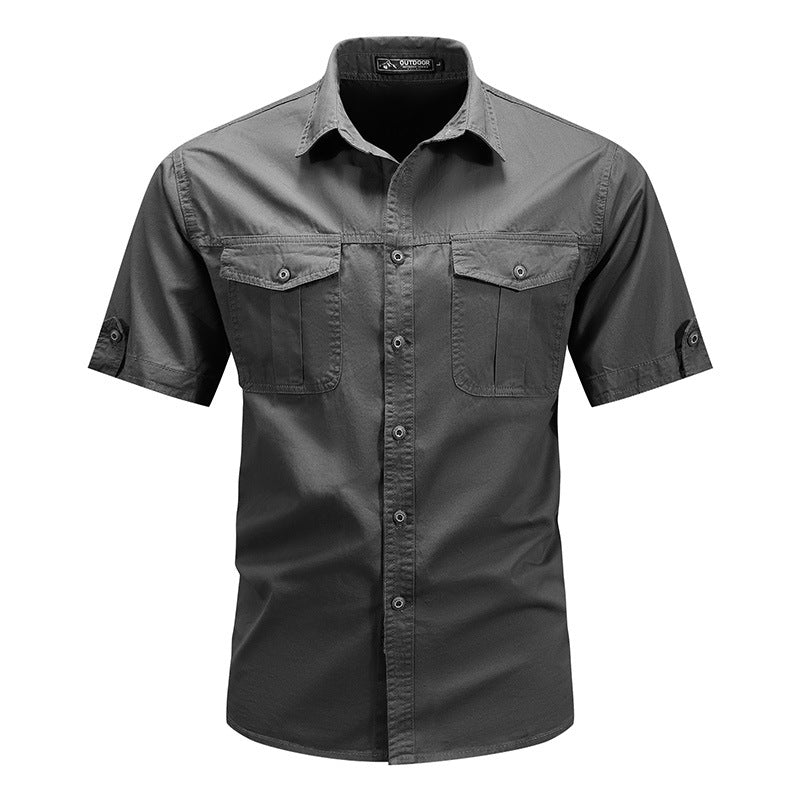 Men’s High-End Short Sleeve Shirt
