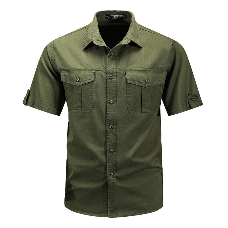 Men’s High-End Short Sleeve Shirt