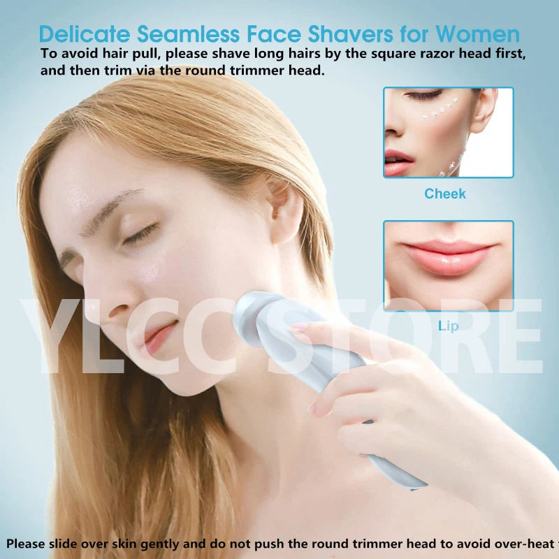 Women’s Waterproof Electric Razor Hair Remover