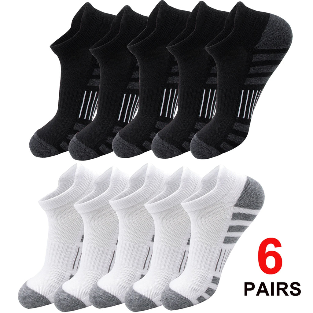 Ankle Sports Socks, Cushioned, Breathable, Unisex,