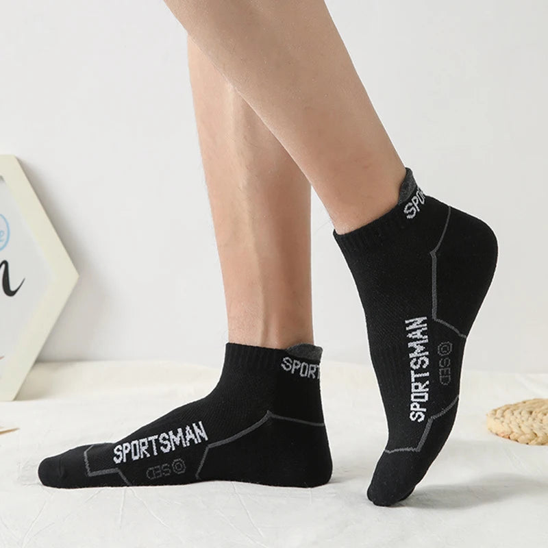 Men Sports Ankle Socks 6-Pack Breathable