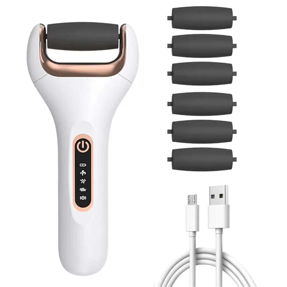 Electric Foot File, Callus Remover, Heel Care, Pedicure Tool.