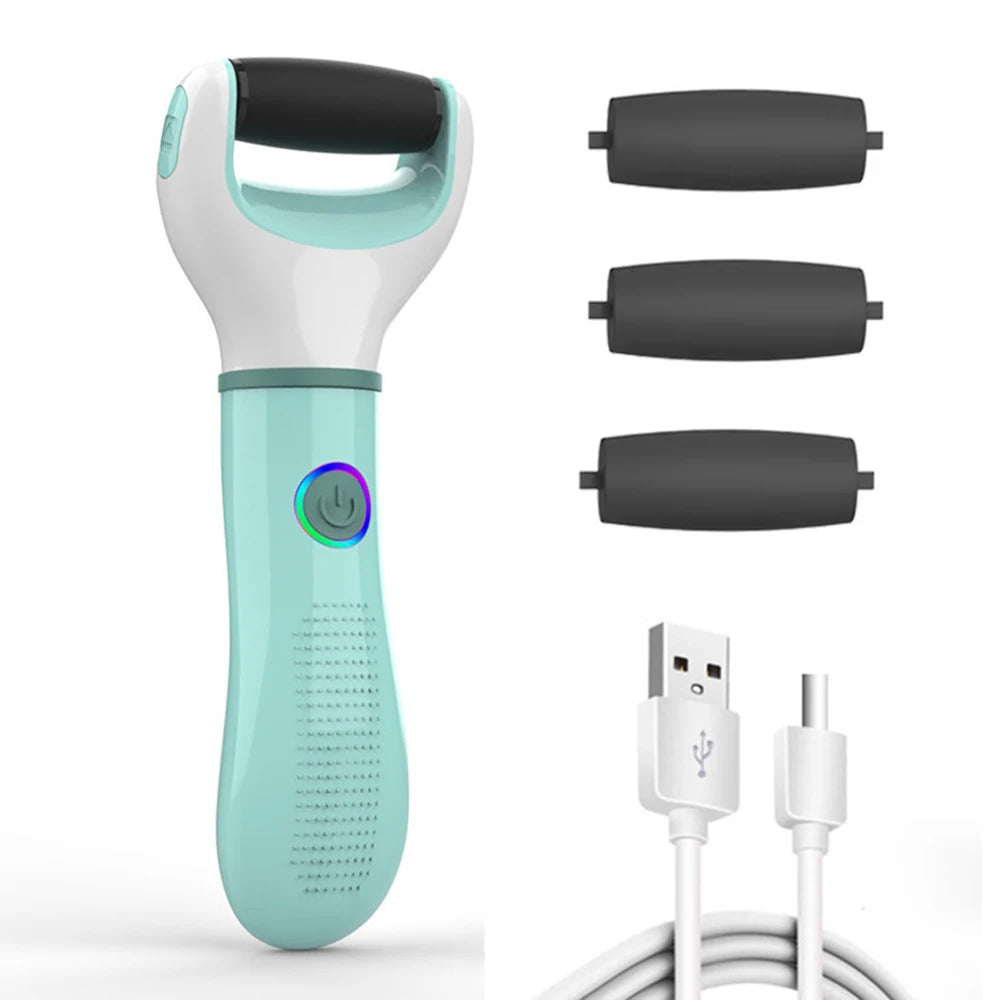 Electric Foot File, Callus Remover, Heel Care, Pedicure Tool.