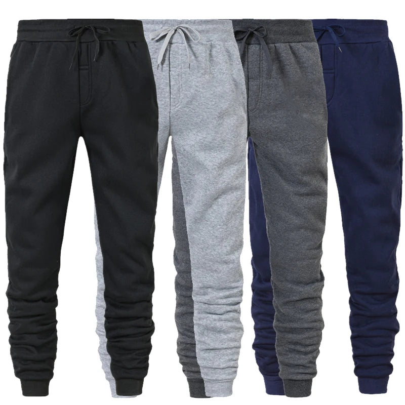 Men’s Casual Sports Pants – Gym Workout Jogger Sweatpants for Running & Training