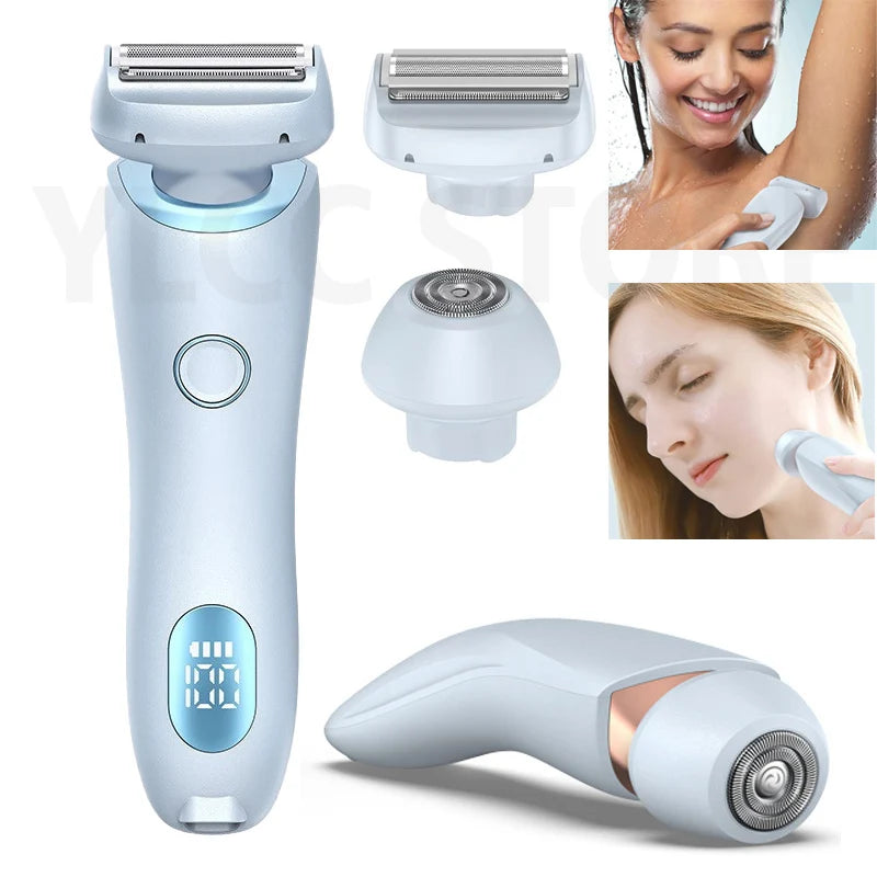 Women’s Waterproof Electric Razor Hair Remover