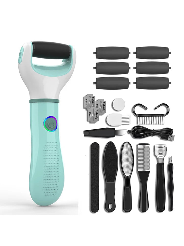 Electric Foot File, Callus Remover, Heel Care, Pedicure Tool.