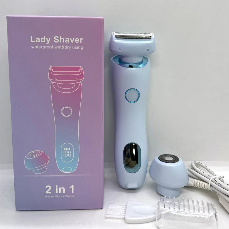 Women’s Waterproof Electric Razor Hair Remover